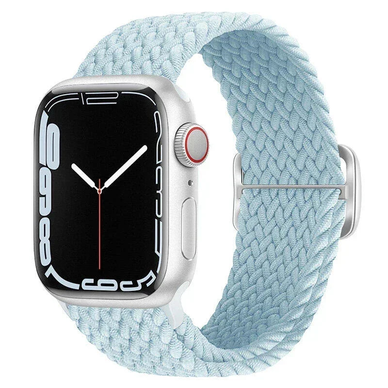 Braided Nylon band for Apple Watch band Ultra 2 49mm Series 10 46mm 42mm 44mm 40mm 41mm Adjustable band Apple Watch 9 8 7 6 SE 5 4