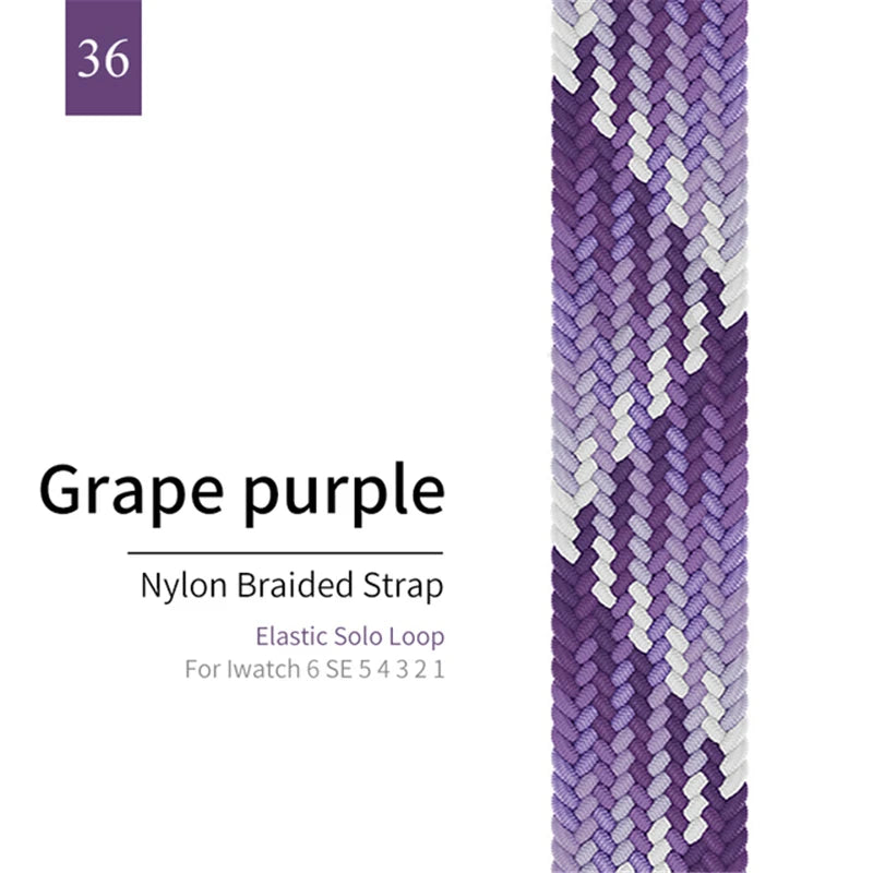 Elastic Solo Loop band For Apple Watch 44mm 40mm 45mm 41mm 46mm 42mm Ultra 49mm band for Apple Watch Series 10 9 8 7 SE 6 5 4 band