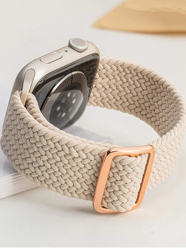 band for Apple Watch band Series 11 10 9 8 7 SE Ultra 3 49mm 46mm 42mm 44mm 45mm 40mm Braided band correa Apple Watch accessories