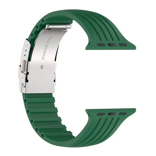 band For Apple Watch band 44mm 40mm 49mm 45mm 41mm 46mm 42mm Silicone band correas Apple Watch Ultra 2 Series SE 3 6 7 8 9 10 11