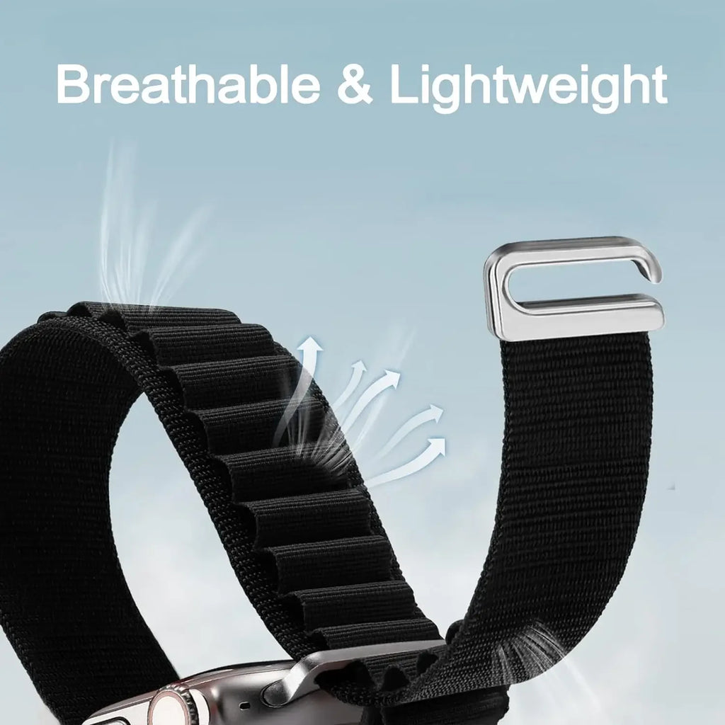 Upgrade Alpine band For Apple Watch Ultra 3 2 49mm 11 10 9 8 7 46mm 42mm 45mm 41mm Nylon band Apple Watch 6 5 SE3 44mm 40mm Band