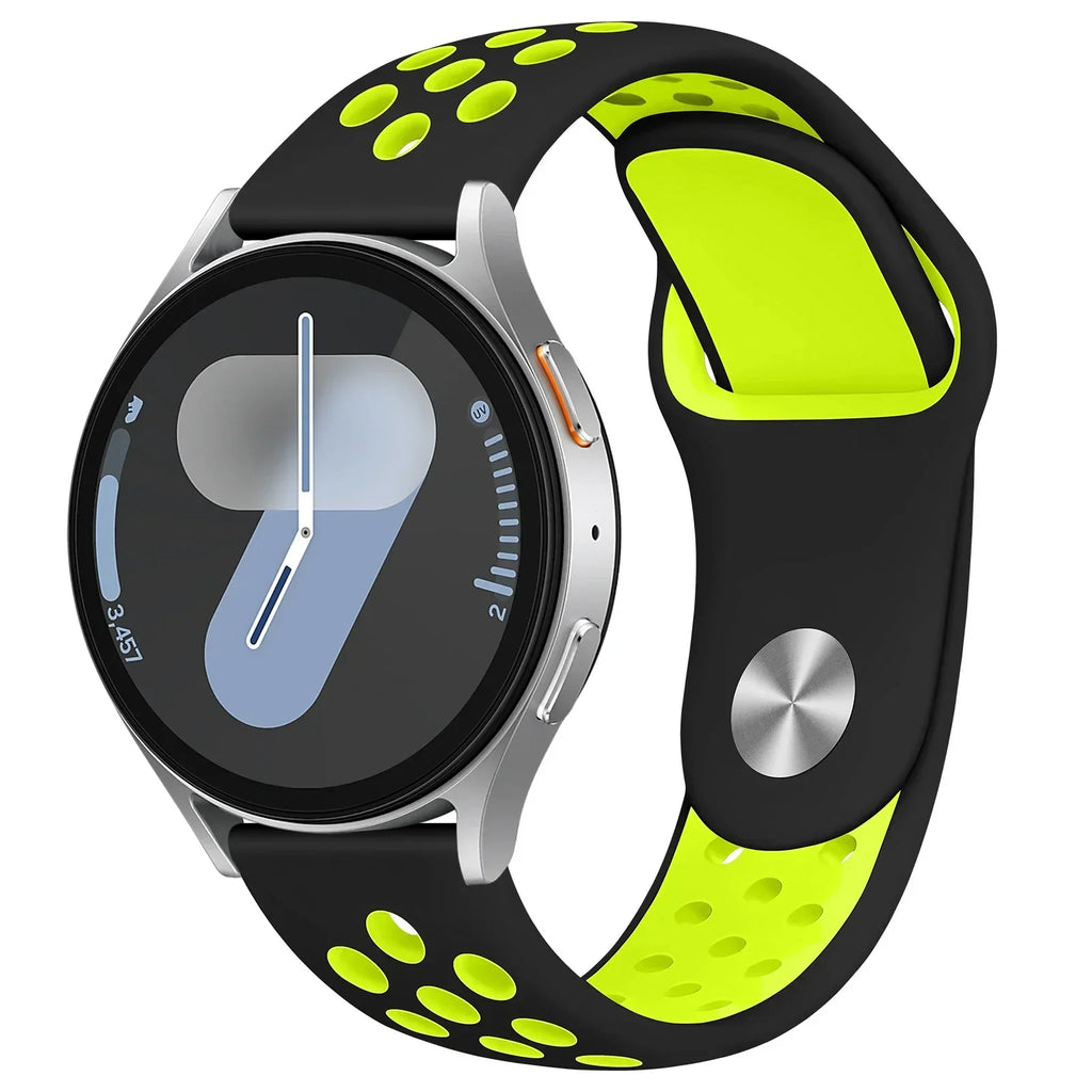 Samsung Galaxy Watch 7 6 5 4 44 40mm 6Classic 43/47mm GearS3 Bracelet 20mm 22mm Silicone Strap for Huawei 3 4Pro GT3/2e Band