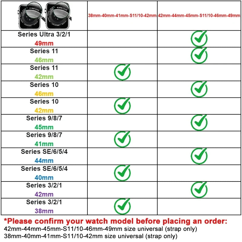 Ultra 3 2 Titanium Color For Apple Watch Ultra 49mm 45mm 44mm 42mm Luxury band Apple Watch 11 46mm 41mm 9 10 Stainless Steel Band