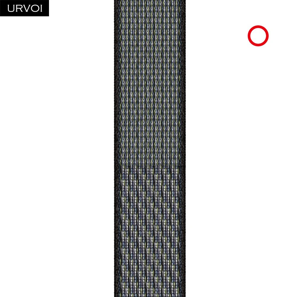 URVOI Sport Loop for Apple Watch Ultra 3 2 Series 11 10 9 8 SE3 Nylon loop for Apple Watch sport band 42mm 46mm breathabe hook fastener