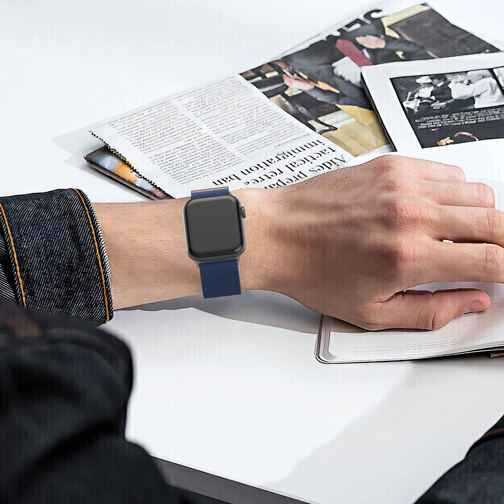 Woven Watch band for Apple Watch S11 S10 42mm 46mm Ultra 49mm 45mm 44mm 42mm 41mm 40mm 38mm for Apple Watch Series11 10 987 6 5 4 SE 3 2 1