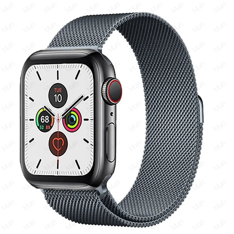 Milanese Loop for Apple Watch band 44mm 40mm 45mm 41mm 42mm 38mm 44mm band Ultra 2 49mm metal band Apple Watch Series 9 8 7 6 SE 5 4 3