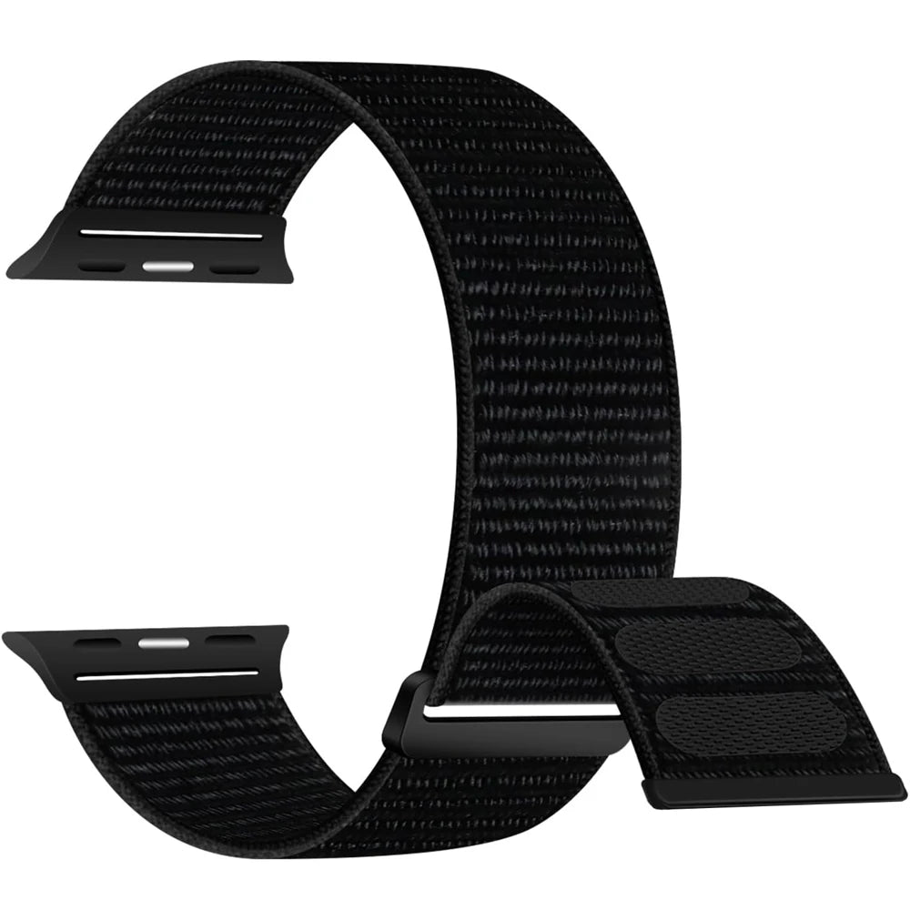 Nylon Loop band for Apple Watch band 46mm 40mm 41mm 42mm 44mm 45mm 38mm Adjust band for Apple Watch Ultra 49mm 8 7 6 SE 5 4 Band