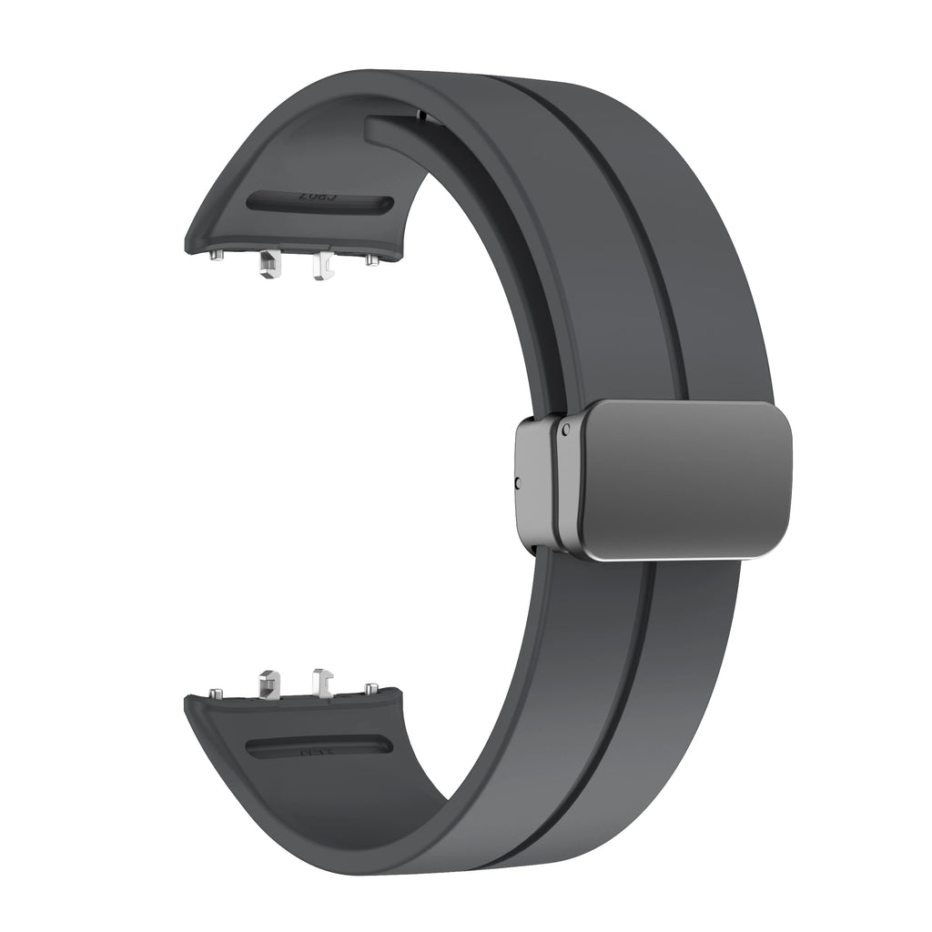 Sports Silicone Band For Samsung Galaxy Fit3 Fit 3 SM-R390 Magnetic D Buckle Strap Wristband Bracelet Replacement Accessories