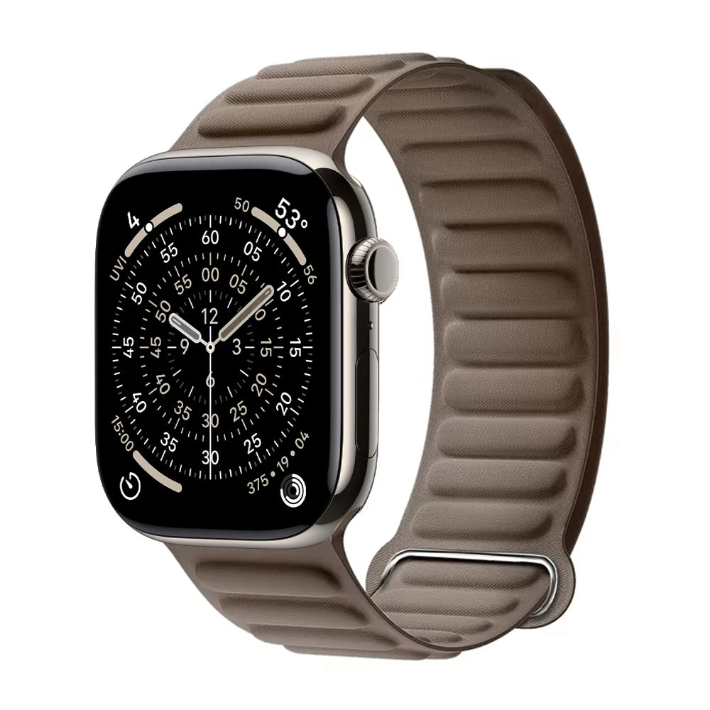 FineWoven band for Apple Watch 11 band 46mm 42mm 49mm 40mm 45mm 41mm 44mm Magnetic Link band Apple Watch Series 10 9 8 6 7 SE Ultra 3