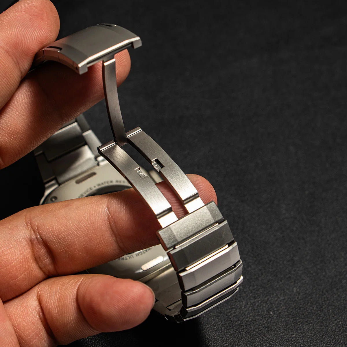 Stainless Steel band for Apple Watch Ultra 2 49mm 46mm 45mm 44mm 42mm 41mm 40mm 38mm Quick Fit band For Apple Watch 10 9 7 8 SE 6 5