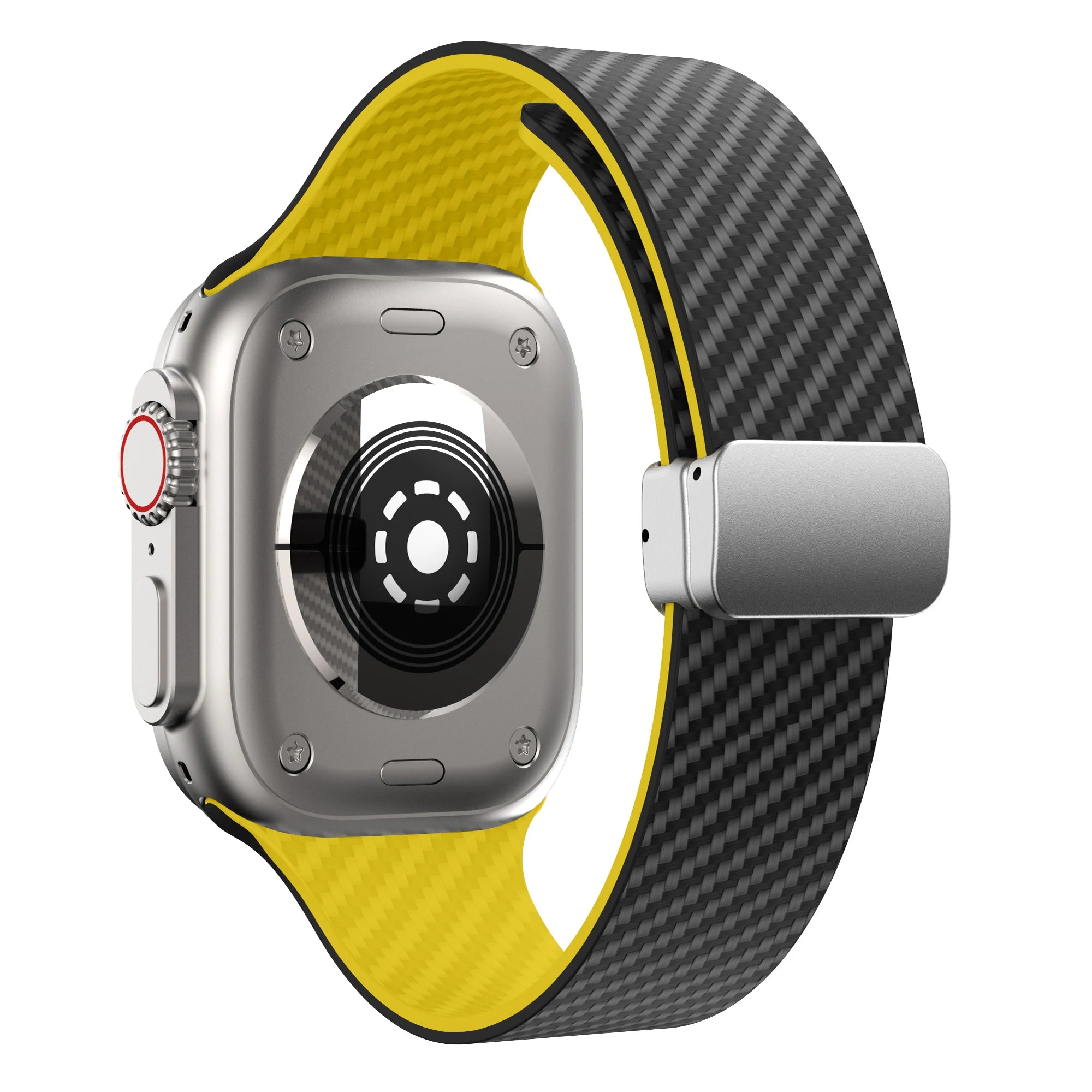 Magnetic Loop band For Apple Watch band 44mm 45mm 49mm 41mm 40mm 38mm Silicone band Apple Watch Ultra 2 Series 9 8 7 6 SE band