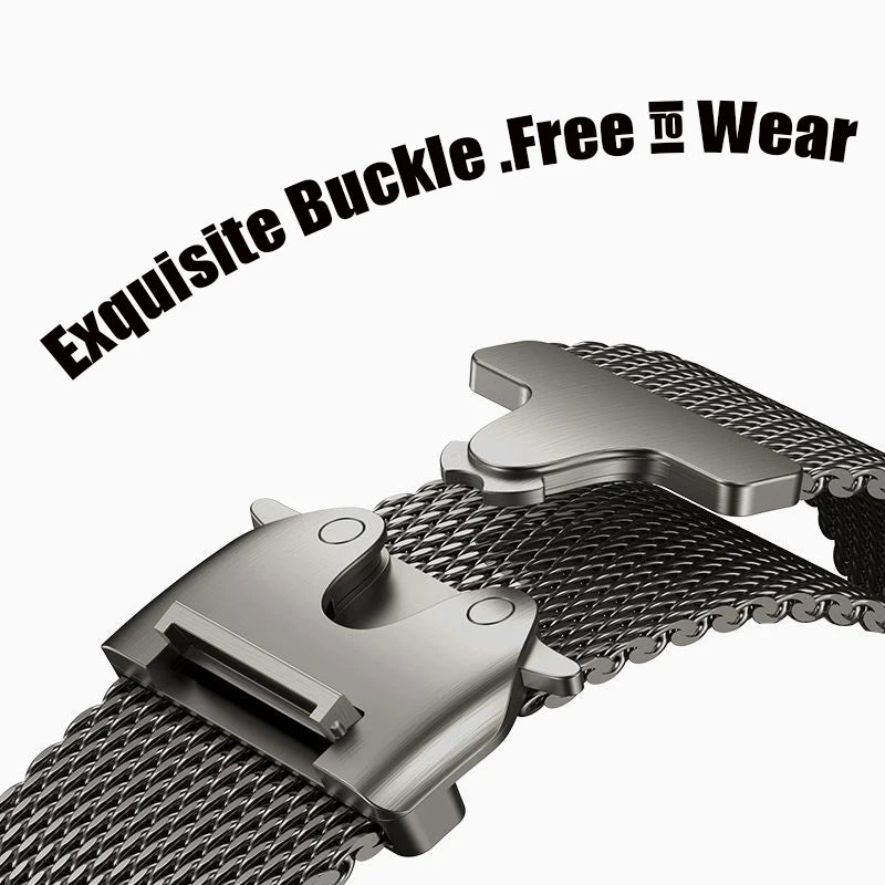 Milanese parachute band For Apple Watch band Ultra 3 2 49mm 46mm 44mm 45mm 41mm 42mm band Correa Apple Watch Series 11 10 9 8 7 SE