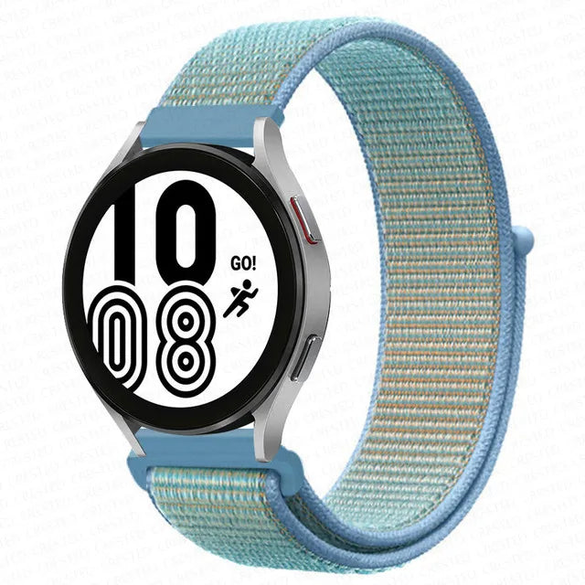 Band For Samsung Galaxy Watch 7/FE/4/5 Pro/6 classic/active 2 44mm 40mm Nylon correa Bracelet Huawei GT 2e 3 4 20mm 22mm Straps