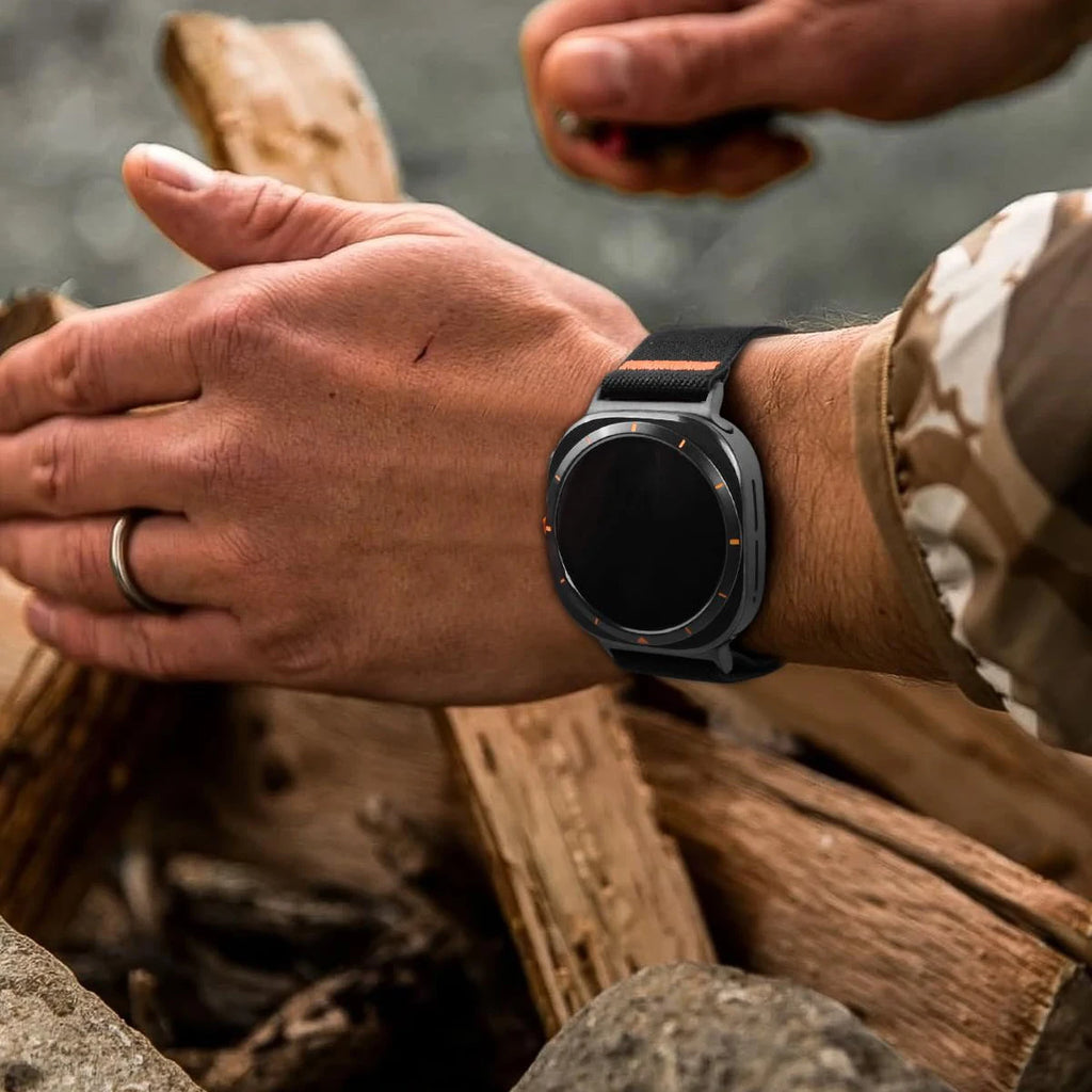 Parachute Strap For Samsung Galaxy Watch Ultra Band 47mm stretch Nylon correa pulseira Bracelet for Galaxy Watch 7 ultra Strap