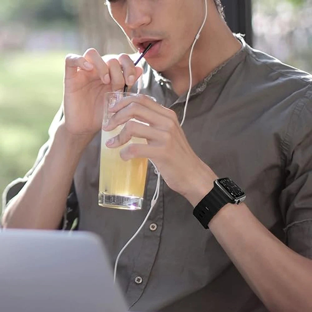 Ocean band for Apple Watch Ultra 3 2 49mm 46mm 45mm 44mm 42mm 40mm 41mm band correa Apple Watch Series 11 10 9 7 8 5 6 SE Sport band