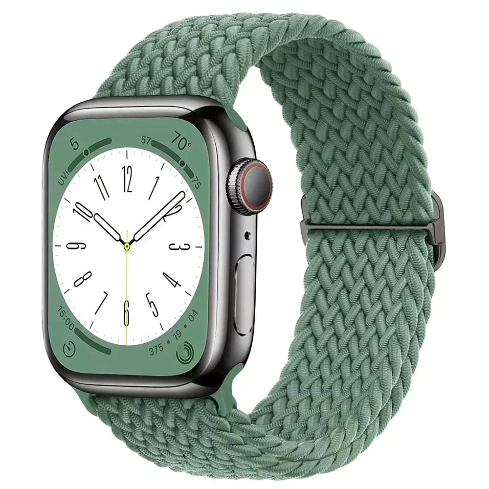 band for Apple Watch band Series 11 10 9 8 7 SE Ultra 3 49mm 46mm 42mm 44mm 45mm 40mm Braided band correa Apple Watch accessories
