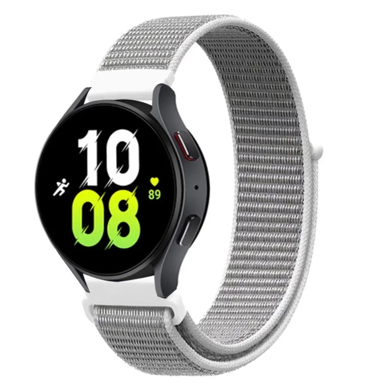 Nylon loop For Samsung Galaxy Watch 6 5 Pro/4/classic/gear s3 frontier/active Sport Bracelet Huawei watch gt2 3 22mm 20mm Strap