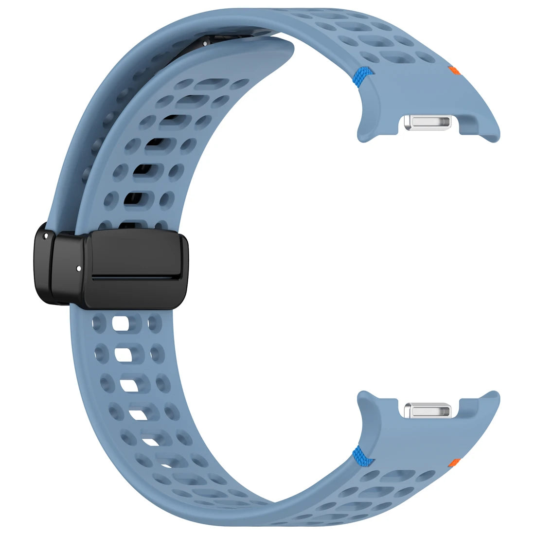 Air Hole Strap for Samsung Galaxy Watch 8 40mm 44mm Silicone Magnetic Buckle Wristband for Galaxy Watch 8 Classic Accessories