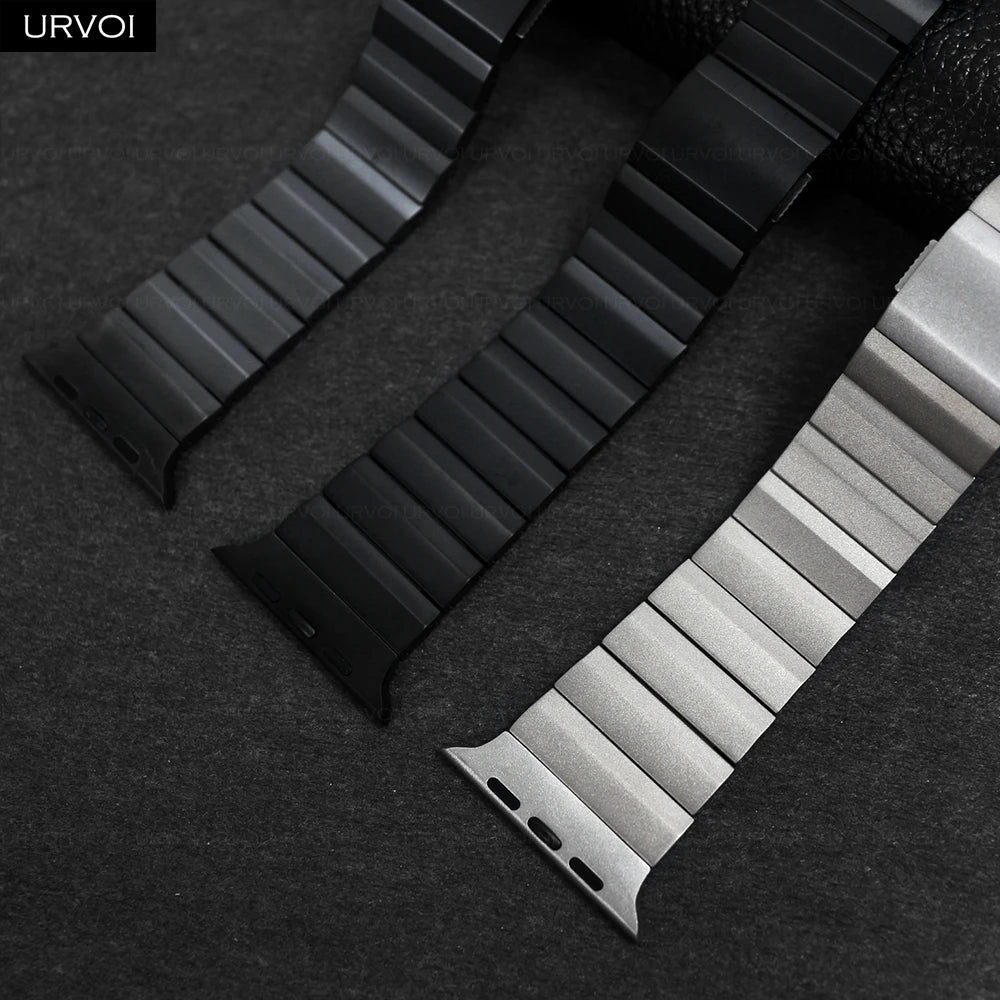 URVOI Titanium band for Apple Watch Ultra 3 2 Series 11 10 9 8 7 6 SE band for Apple Watch Magnet Closure accessories 46mm 49mm