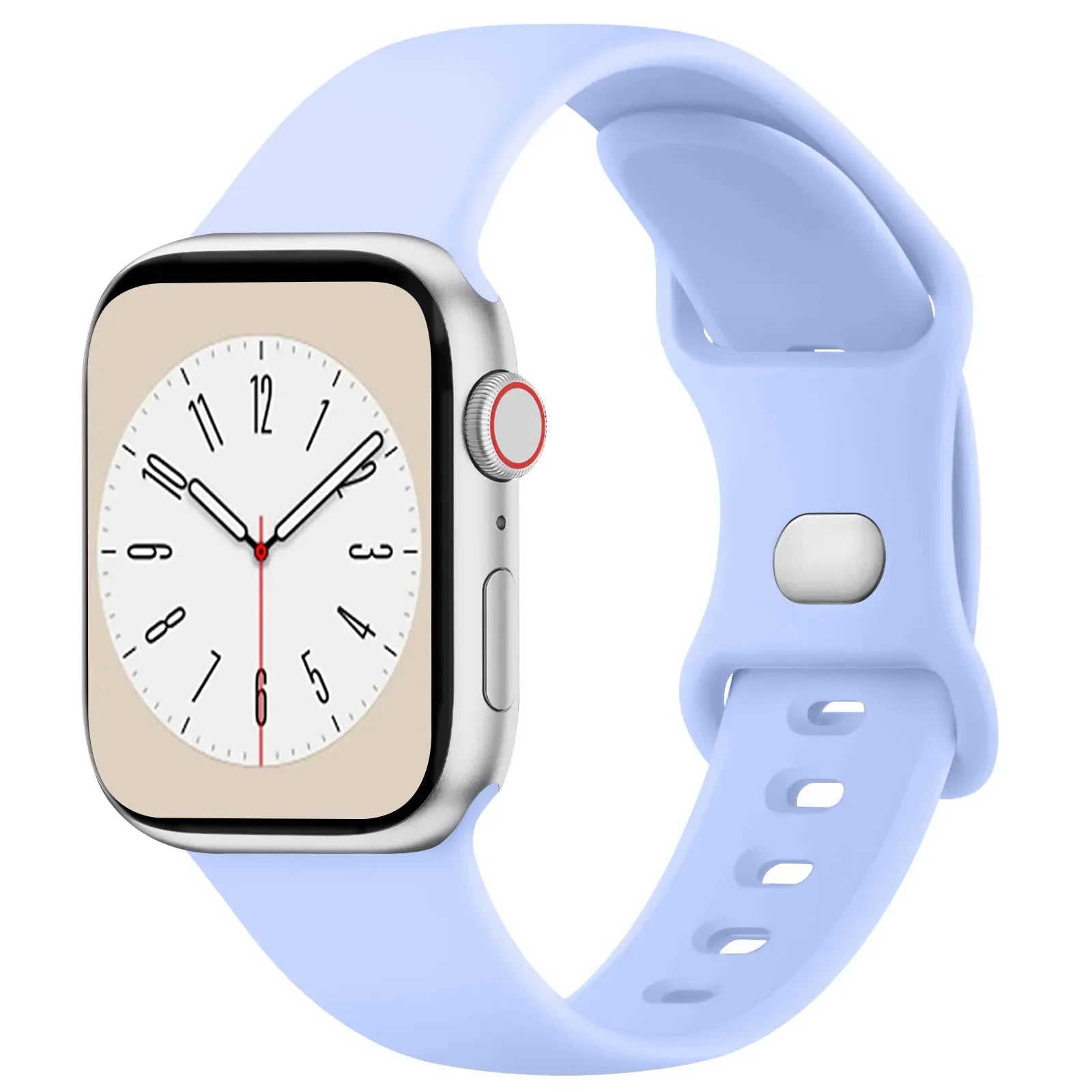 Soft Silicone band for Apple Watch 10 9 8 7 6 5 4 3SE band for Apple Watch Ultra 49mm 45mm 46mm 41mm 40mm 44mm 38mm 42mm Band