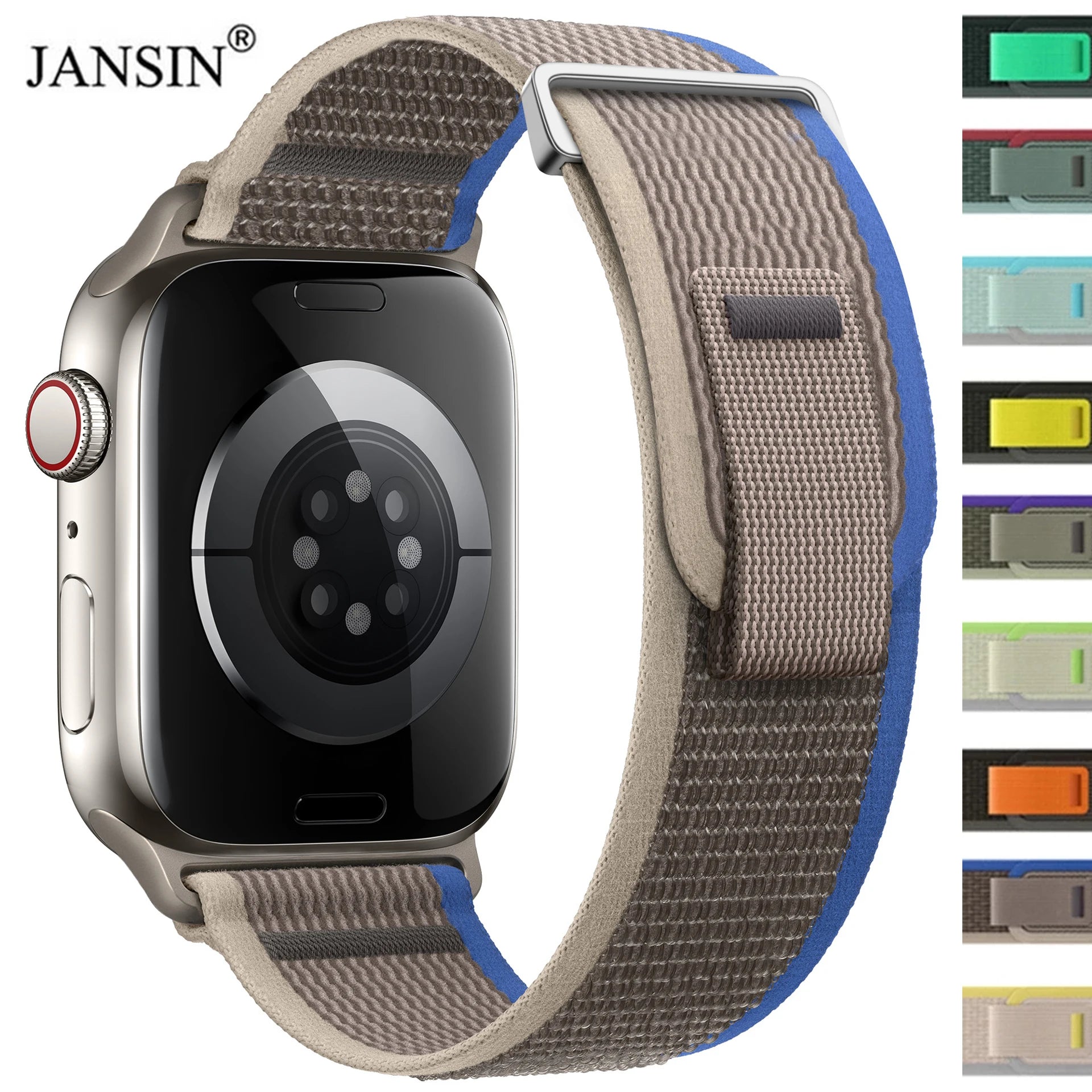 Trail Loop band for Apple Watch Ultra 3 2 1 49mm band 46mm 44mm 40mm 41mm 42mm 45mm Nylon band for Apple Watch Series 11 10 SE 3