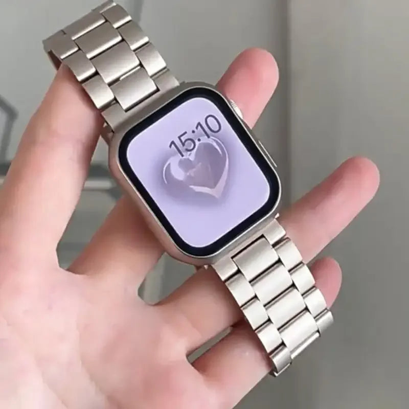 Stainless Steel band for Apple Watch band 45mm 44mm Ultra 2 49mm 42mm 40mm 41mm 46mm metal watch band SEries 10 9 8 7 6 5 4 3 SE