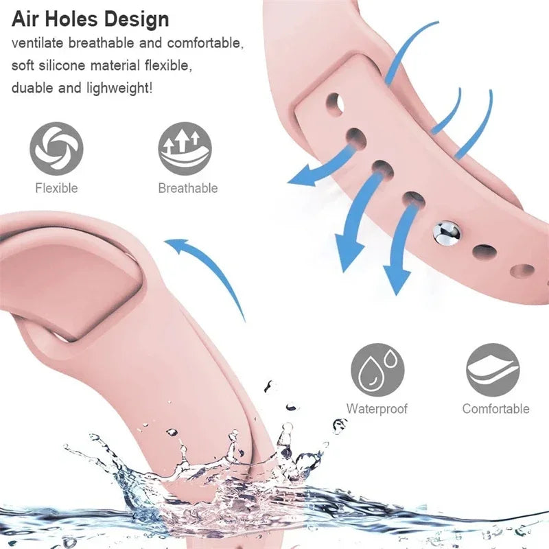 Sport Strap For Samsung Galaxy Fit 3 strap Bracelet Silicone Correa For Galaxy Fit 3 Band Accessories Replacement Watchband Belt