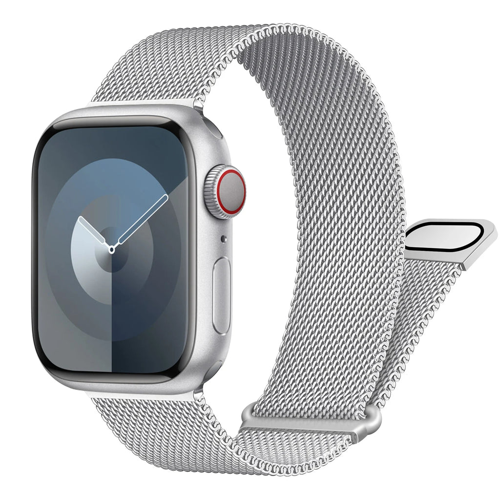 Magnetic Loop band For Apple Watch band 40mm 44mm 45mm 41mm 42mm 38mm Correa band Apple Watch Series 3 4 5 6 SE 7 8 9 Ultra 49mm