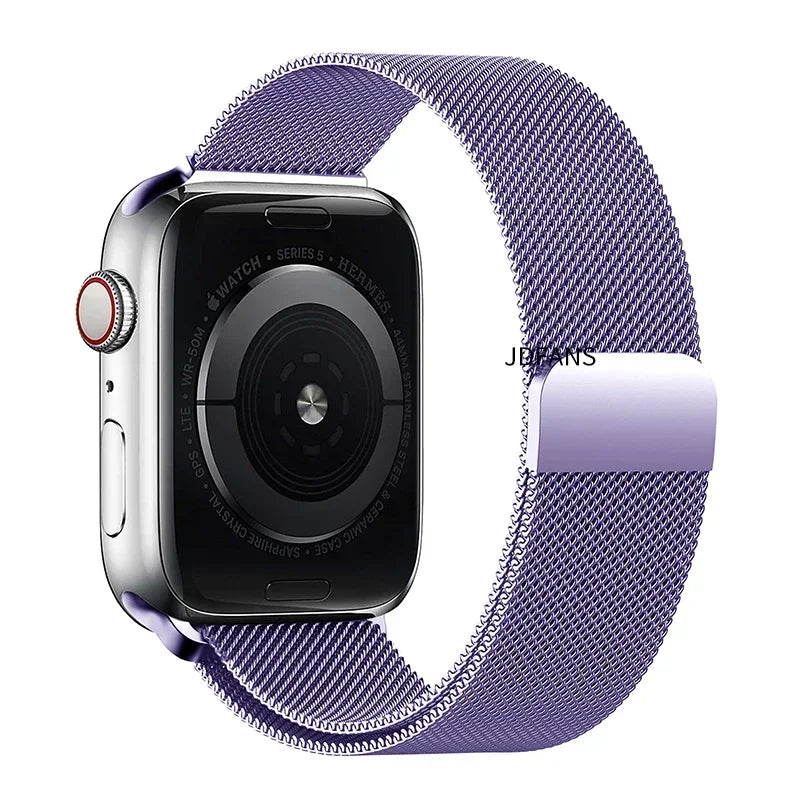 Milanese Loop for Apple Watch band 10 46mm 45mm 44mm 40mm 41mm 42mm 38mm 44mm band Ultra 2 49mm Apple Watch Series 9 8 7 6 SE 5 4 3