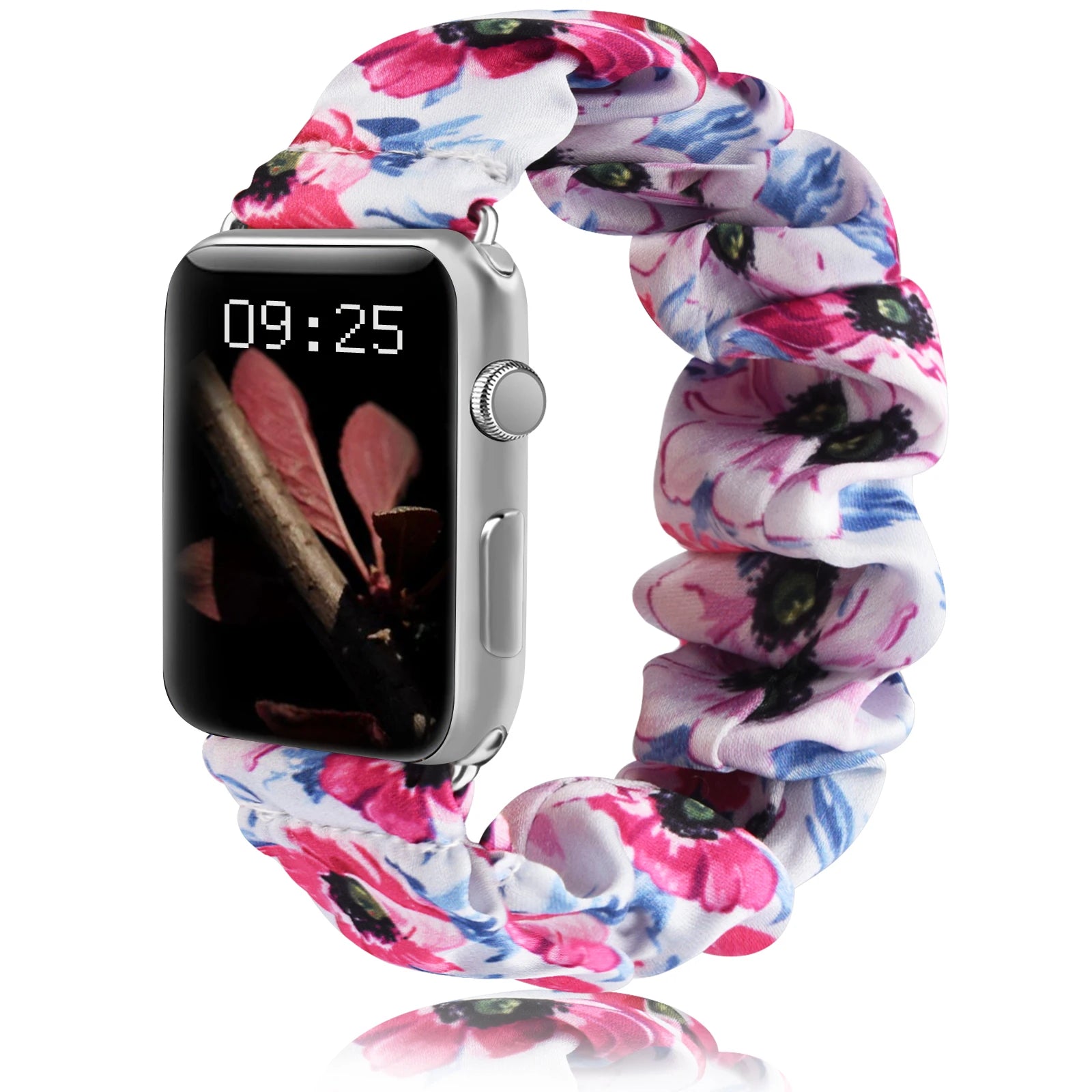 For Apple Watch band Series 8 7 SE 6 5 Ulta 49mm Elastic Scrunchie band for Apple Watch 44mm 40mm 38mm 42mm 41mm 45mm band Belt