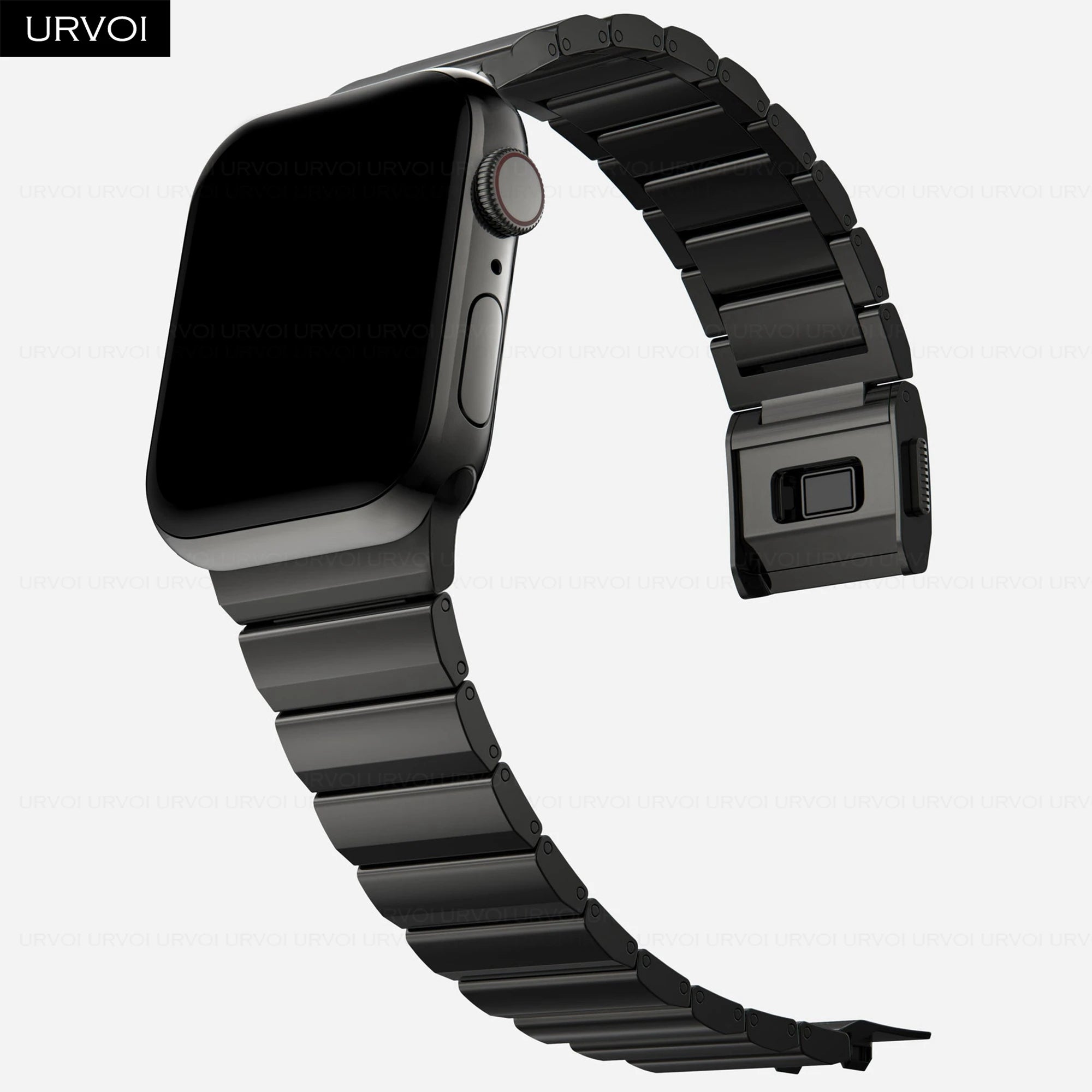 URVOI Titanium band for Apple Watch Ultra 3 2 Series 11 10 9 8 7 6 SE band for Apple Watch Magnet Closure accessories 46mm 49mm