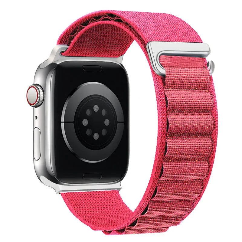 Alpine loop For Apple Watch band 44mm 49mm 45mm 40mm 41mm 42mm 38mm band correa Apple Watch Series 7 6 5 3 SE 8 Ultra 2 49mm band