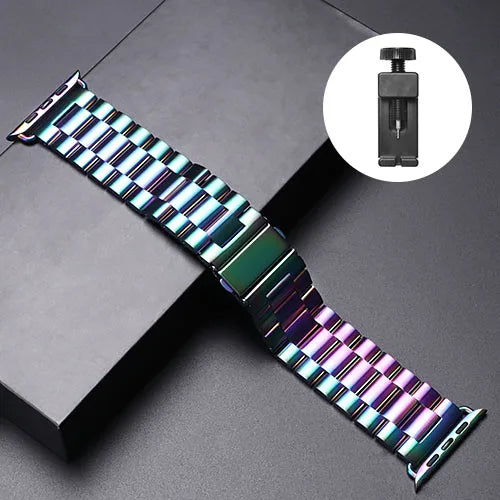 Metal band for Apple Watch Ultra 3 2 9 8 7 6 5 4 SE 49mm 45mm 44mm 41mm Convenient Replacement Belt Apple Watch 11 10 46mm 42mm Correa