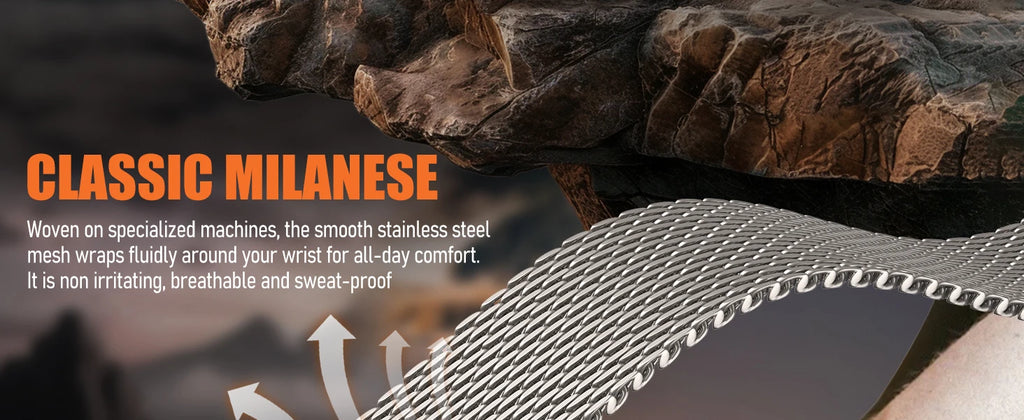 Milanese Loop band for Apple Watch band 44mm 40mm 46mm 45mm 49mm 42mm 38mm 41mm band Apple Watch Series 10 SE 9 8 7 6 3 Ultra 2