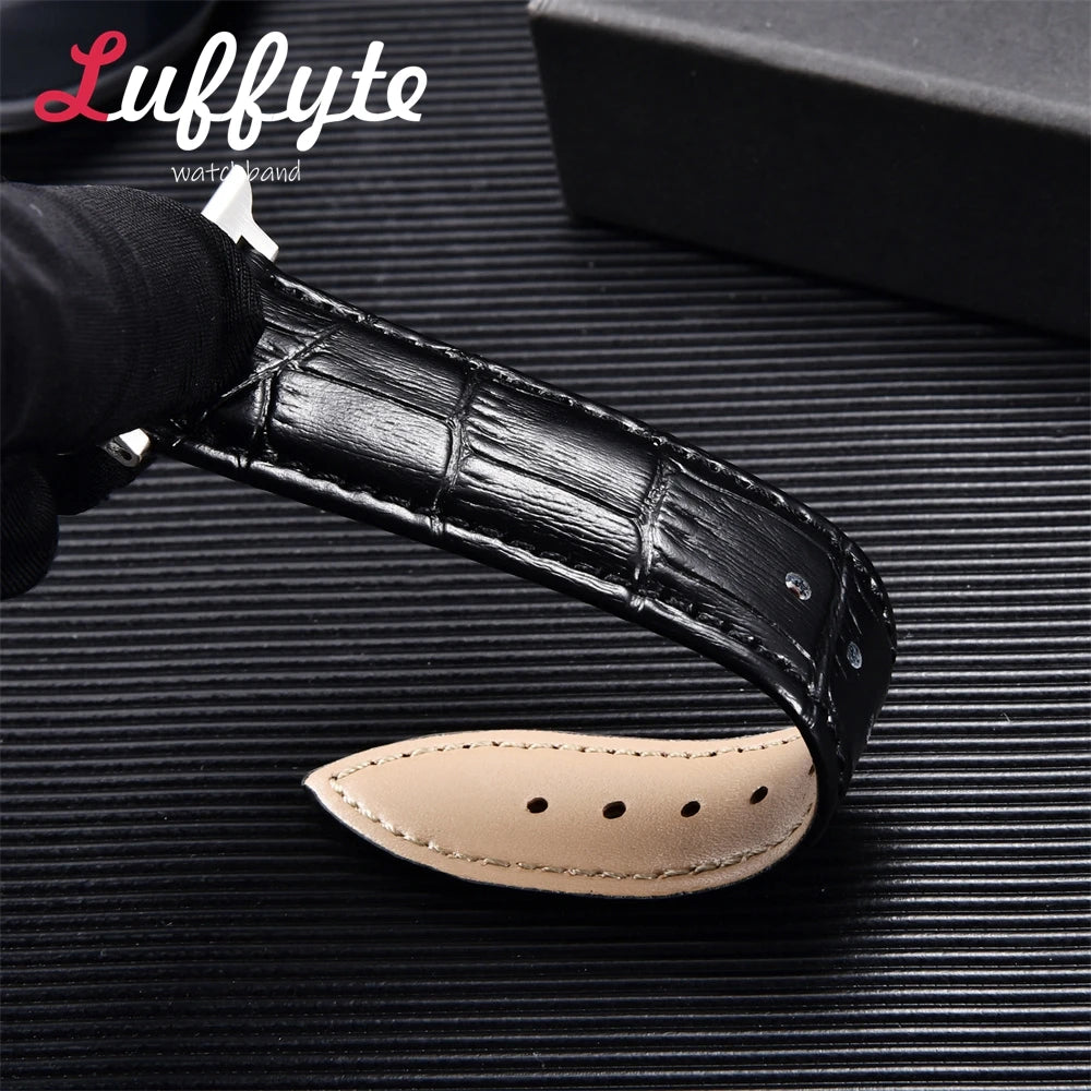 Bamboo Patterned Genuine Leather band for Apple Watch Ultra 8 7 SE 6 5 4 3 2 1 Business watch band 38mm 40mm 41mm 42mm 44mm 45mm 49mm