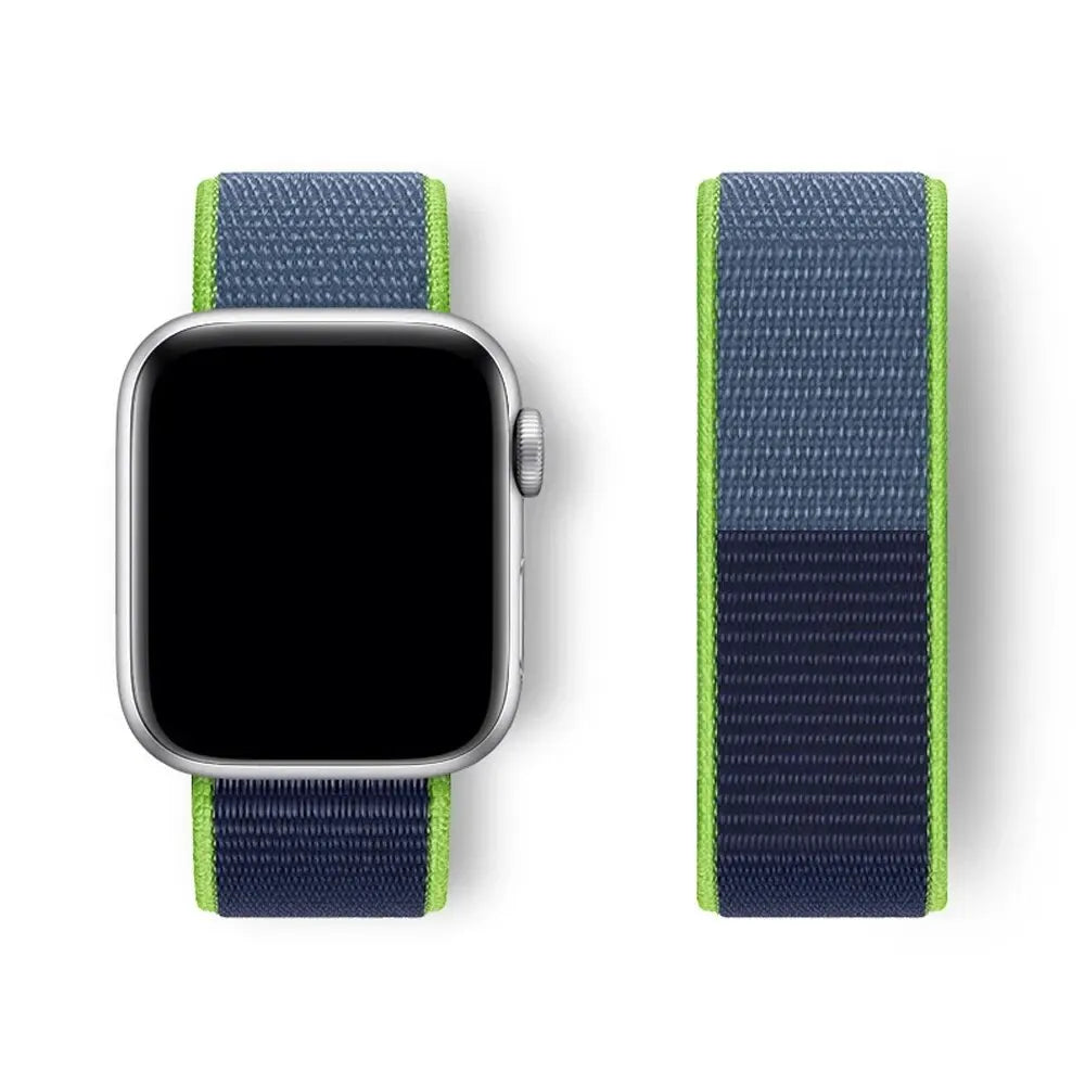 Sport loop For Apple Watch Ultra 2 band 49mm 44mm 40mm 45mm 42mm 41mm 38mm Nylon pride band Apple Watch band Series 9 8 7 6 5 4 3 se