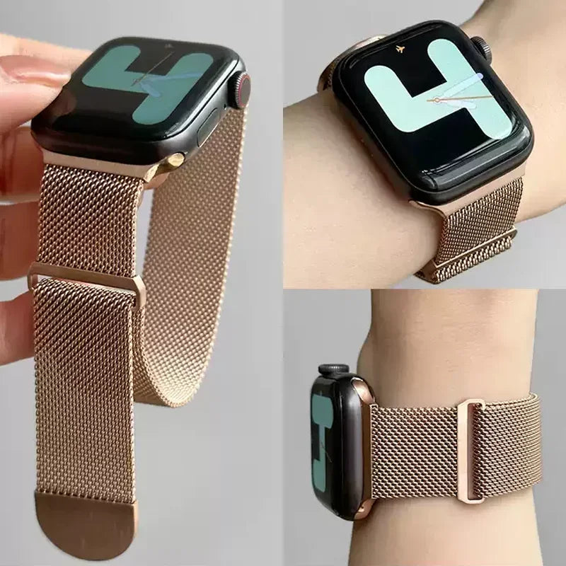 Milanese loop For Apple Watch S11 10 42mm 46mm band 45mm 44mm 40mm 41mm band Apple Watch Series 8 7 6 5 4 3 SE 9 Ultra 2 3 49mm