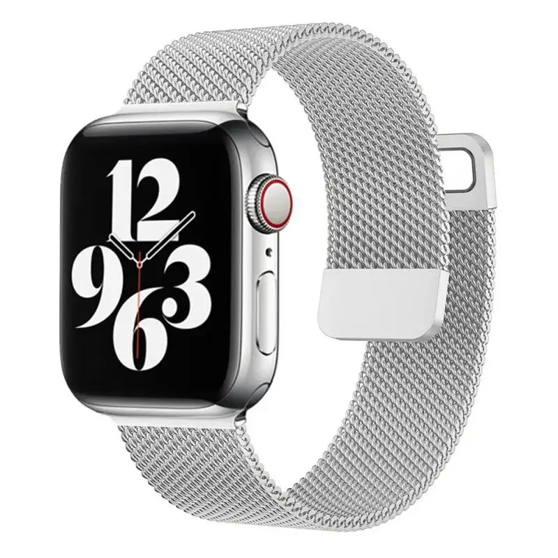 Milanese band For Apple Watch S10 46mm 42mm Ultra 2 49mm Magnetic band For Apple Watch Series 9 7 8 5 6 SE 44mm 45mm 41mm 40mm