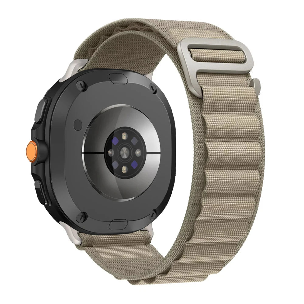 Alpine loop Strap For Samsung Galaxy Watch 8/8 classic/Ultra 47mm 44mm 40mm wristband Sport Bracelet correa Galaxy watch 8 Band