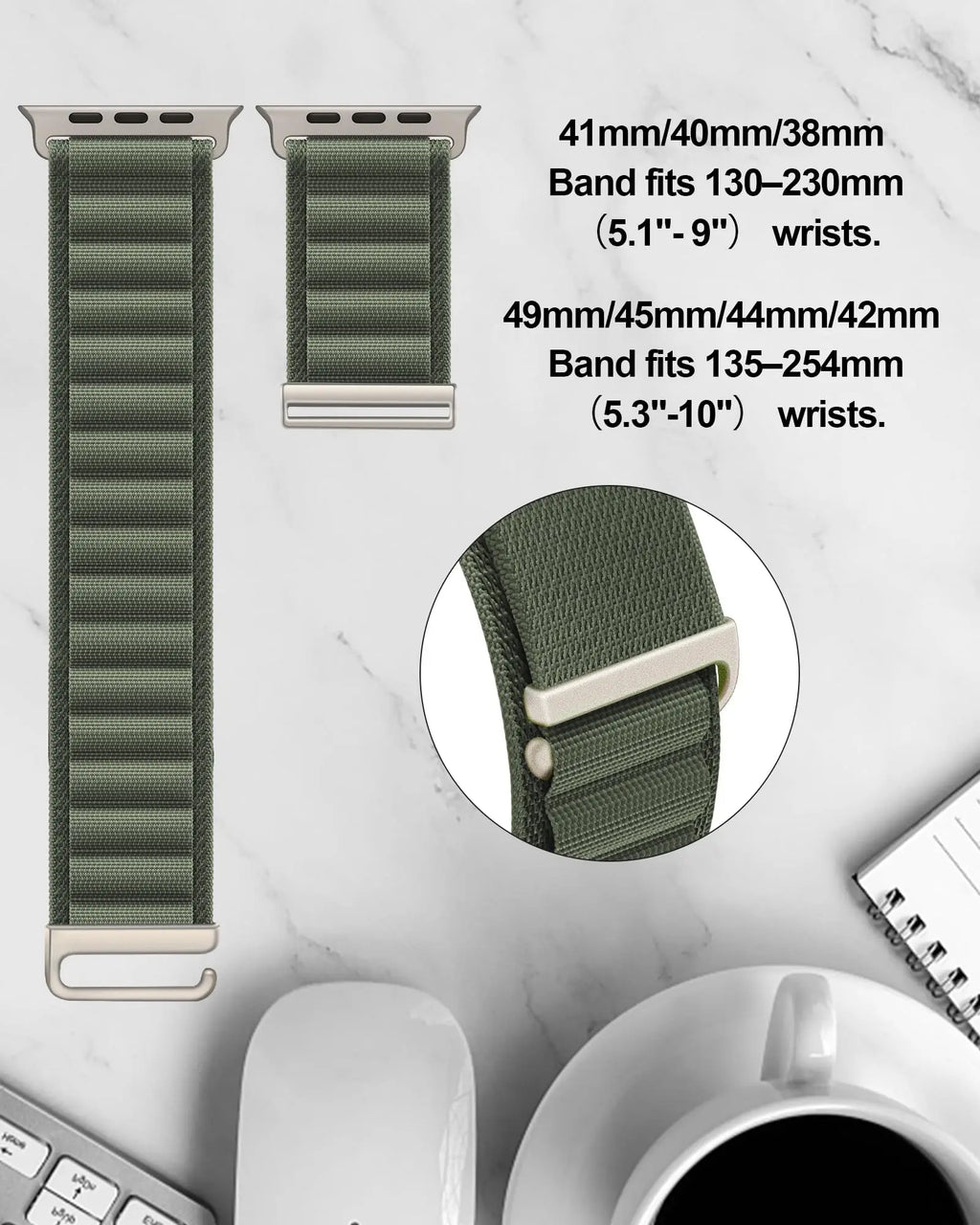 Alpine Loop band For Apple Watch Ultra band 49mm 46mm 45mm 44mm 41mm C Clasp Nylon Wristband For Apple Watch Series 10 42mm 9 8 7 6 5