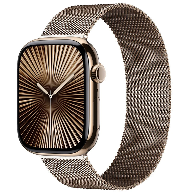 Milanese Loop band For Apple Watch 11 10 9 7 SE 6 8 46mm 42mm 44mm 45mm 40mm 41mm belt correa band Apple Watch band Ultra 3 49mm