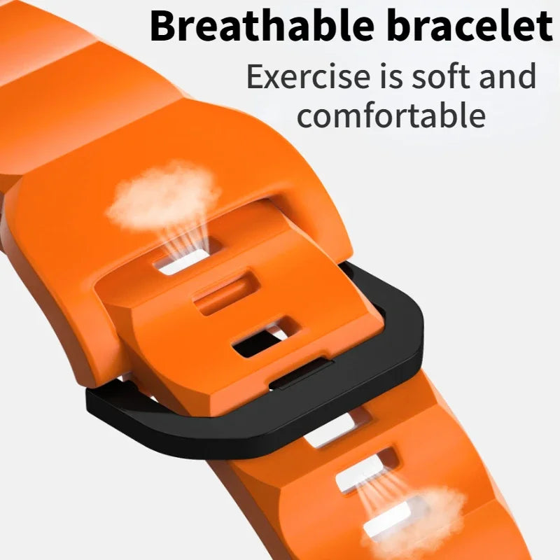 Silicone band For Apple Watch Ultra 3 2 1 49mm 11 10 46mm 42mm 9 8 7 45mm 41mm Wave band Wristband Apple Watch 6 5 SE3 44mm 40mm