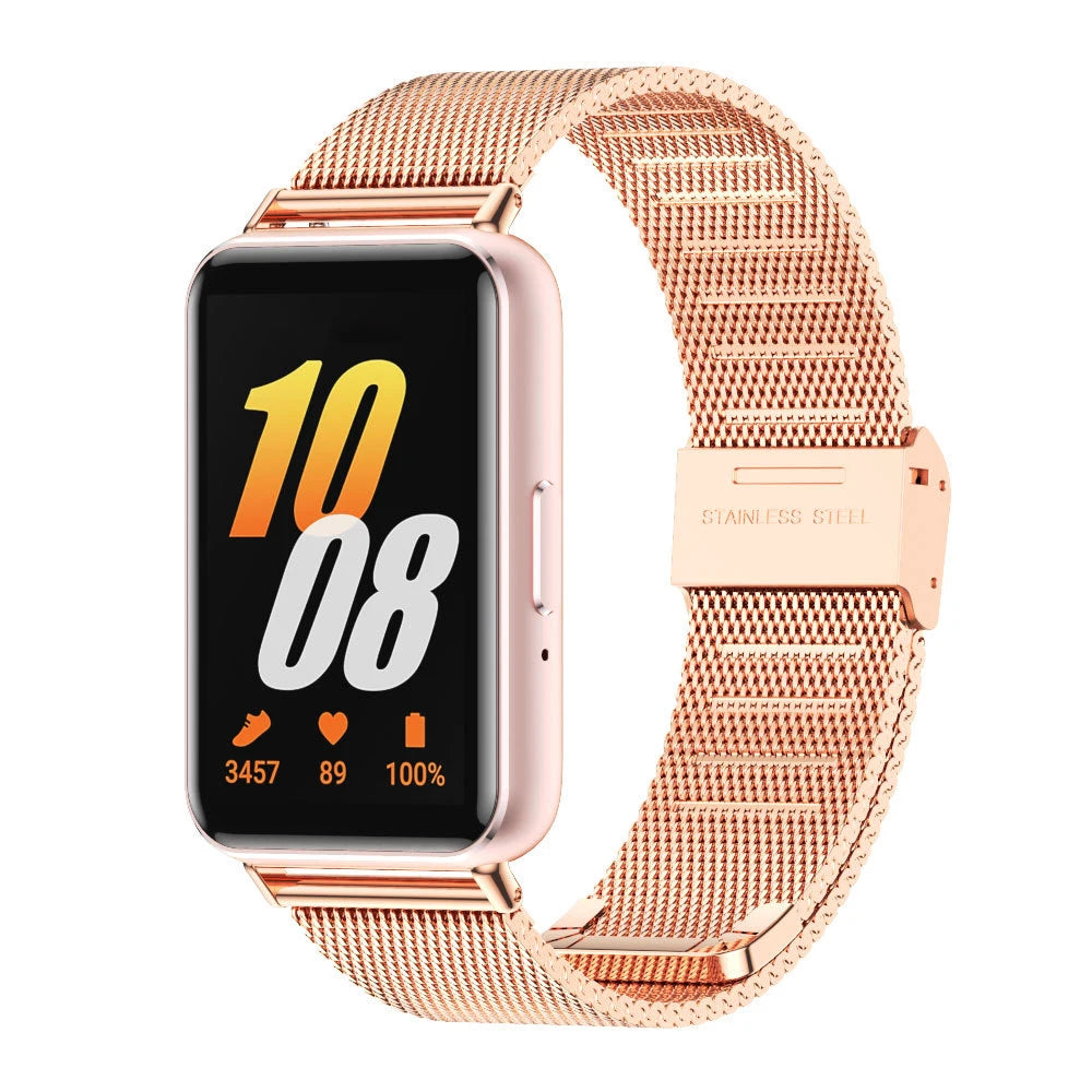 Metal Strap for Samsung Galaxy Watch Fit 3 Stainless Steel Bracelet Magnetic Milanese Loop Watchband for Galaxy Fit3 Accessories