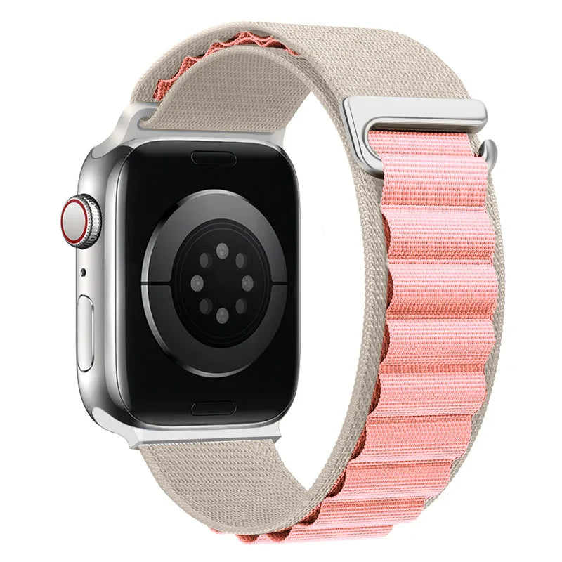 Alpine loop For Apple Watch band 44mm 49mm 45mm 40mm 41mm 42mm 38mm band correa Apple Watch Series 7 6 5 3 SE 8 Ultra 2 49mm band