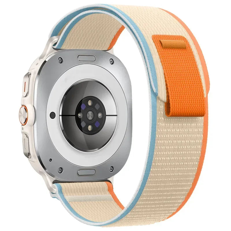 Trail Loop Strap for Samsung Galaxy Watch 7 Ultra 47mm No Gaps Band Nylon Bracelet Wristband for Samsung Watch Ultra 47mm Belt