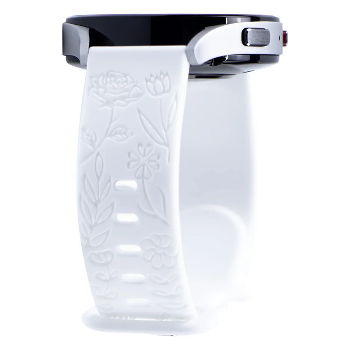 Prints Design Strap for Samsung Galaxy Fit 3 Watch Band Silicone Engraving Bracelet for Samsung Galaxy Fit3 Floral Wristband