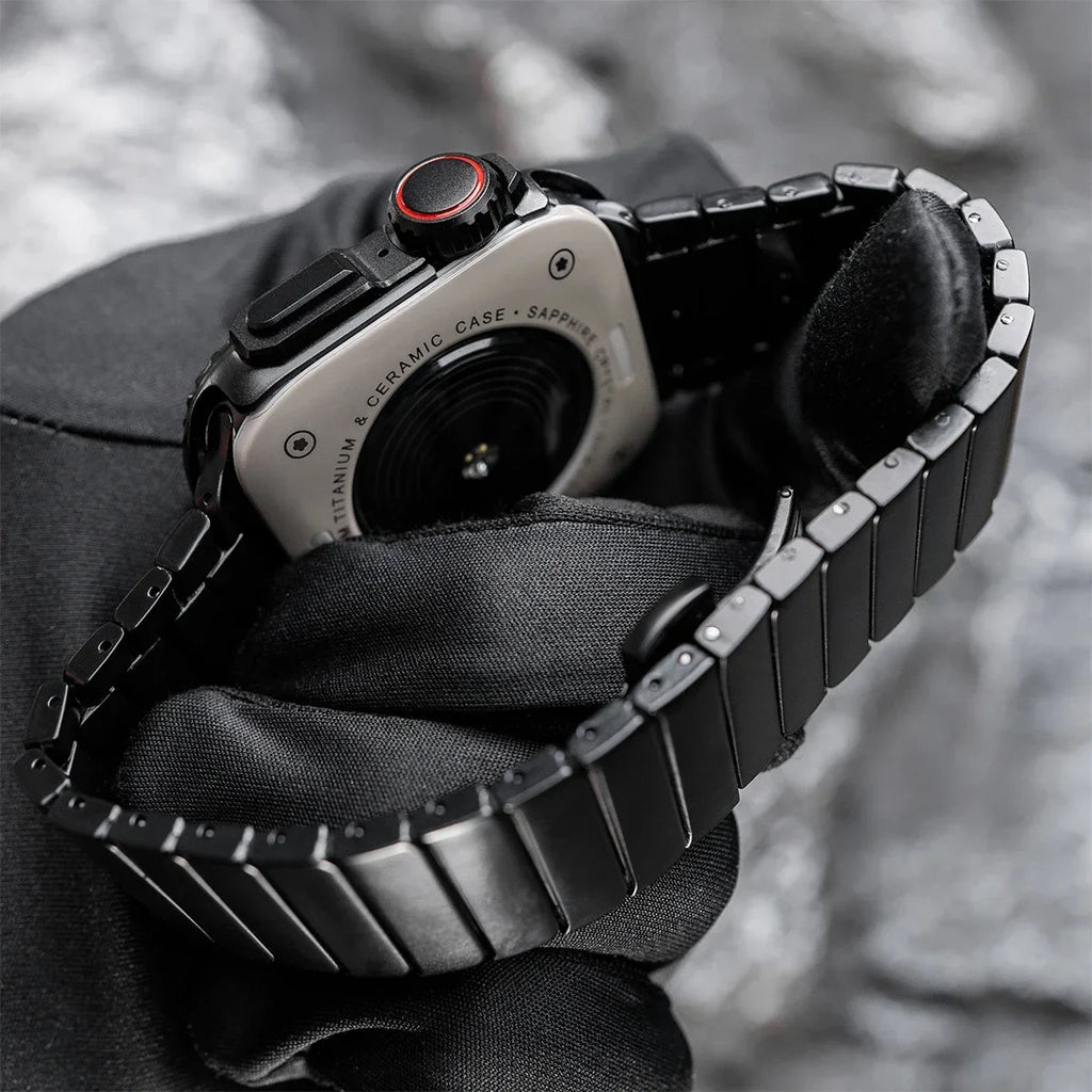 Case+band for Apple Watch band 10 42mm 46mm Ultra 2 49mm 9 8 7 6 SE 5 Steel metal Protective Shell Upgrade Apple Watch 49mm 45mm 44mm