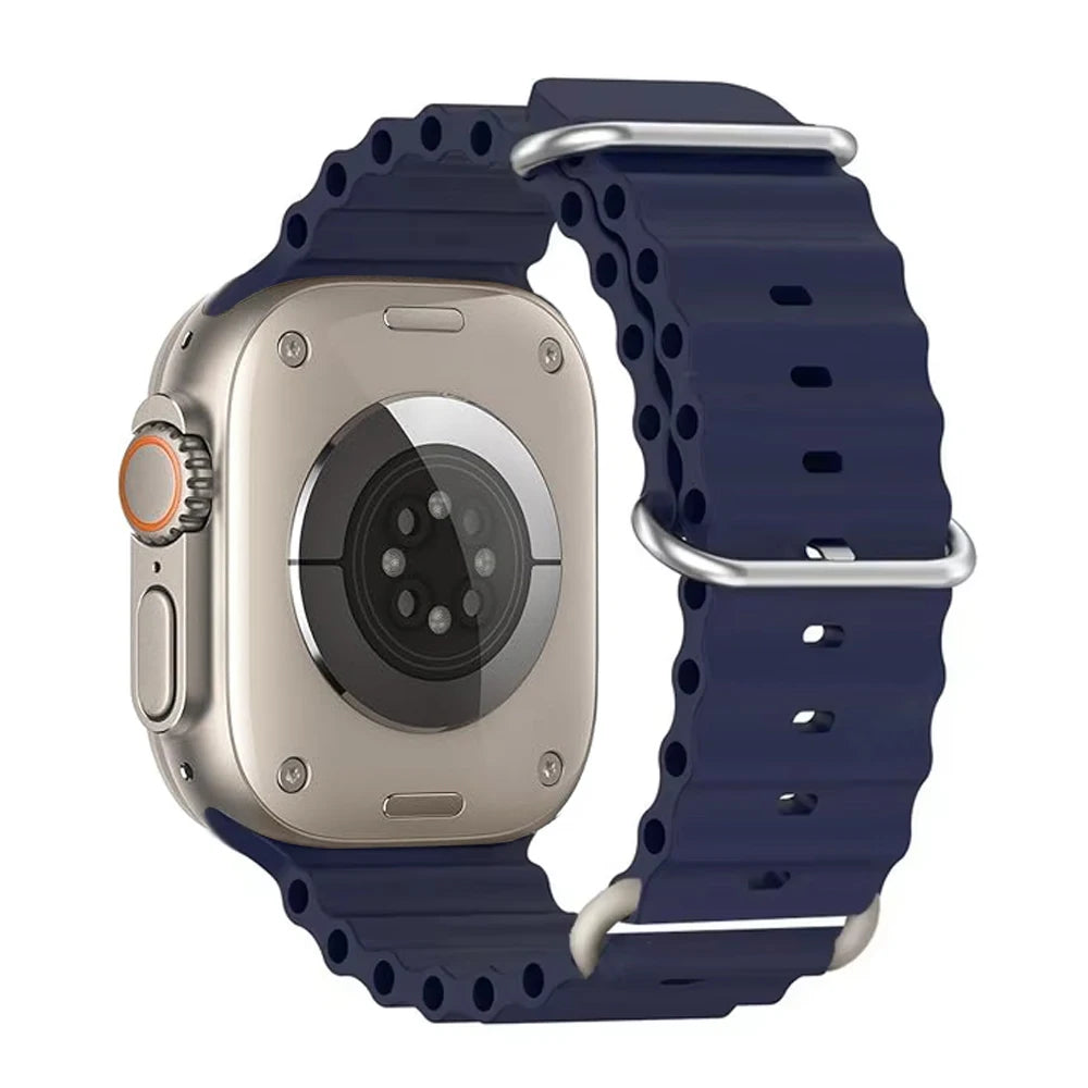 Ocean band for Apple Watch Ultra 3 2 49mm 46mm 45mm 44mm 42mm 40mm 41mm band correa Apple Watch Series 11 10 9 7 8 5 6 SE Sport band