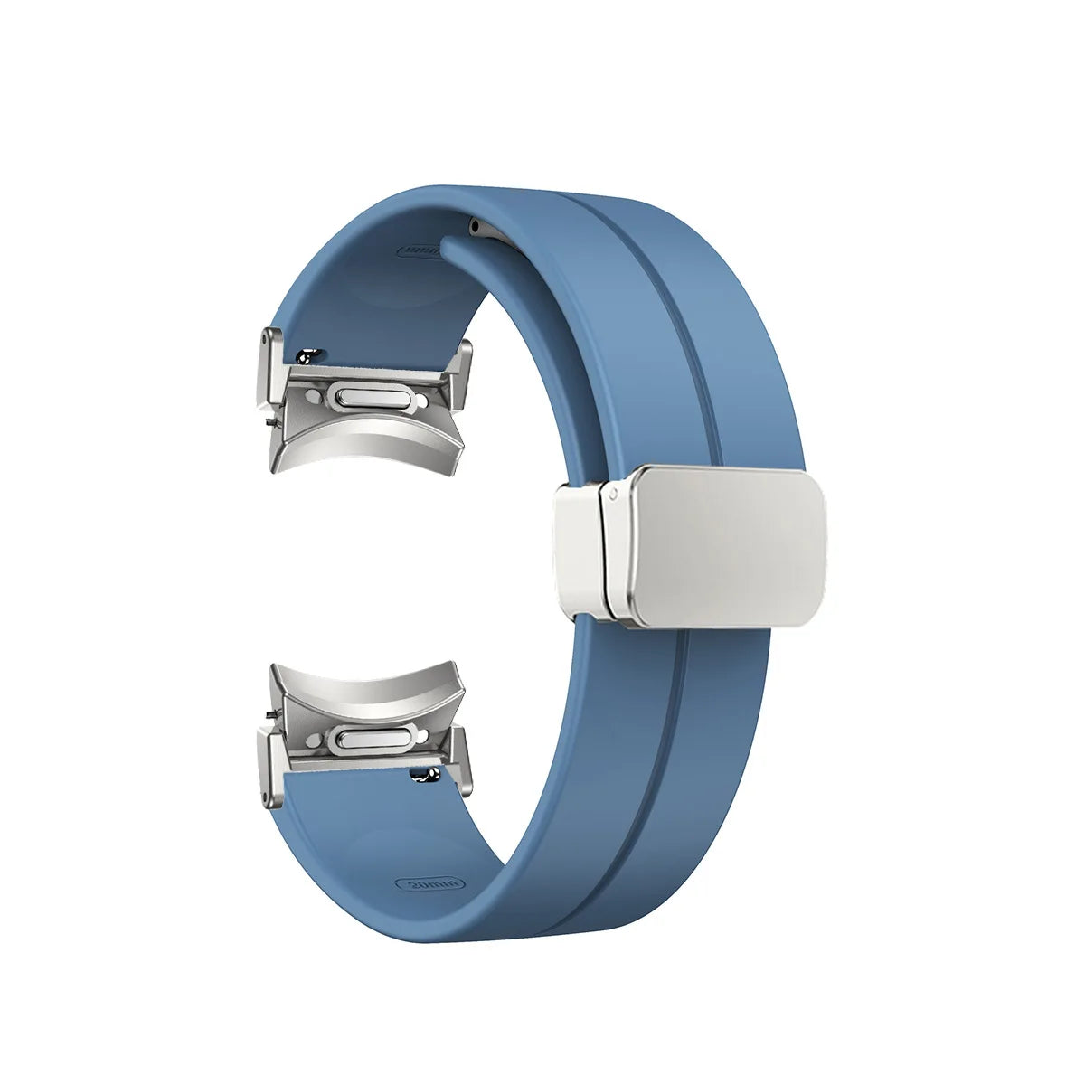 Magnetic Silicone Strap For Samsung Watch 7 6 5 4 40mm 44mm Sport Watchband For Galaxy Watch 5Pro 4 6Classic 47mm 43mm 42mm 46mm