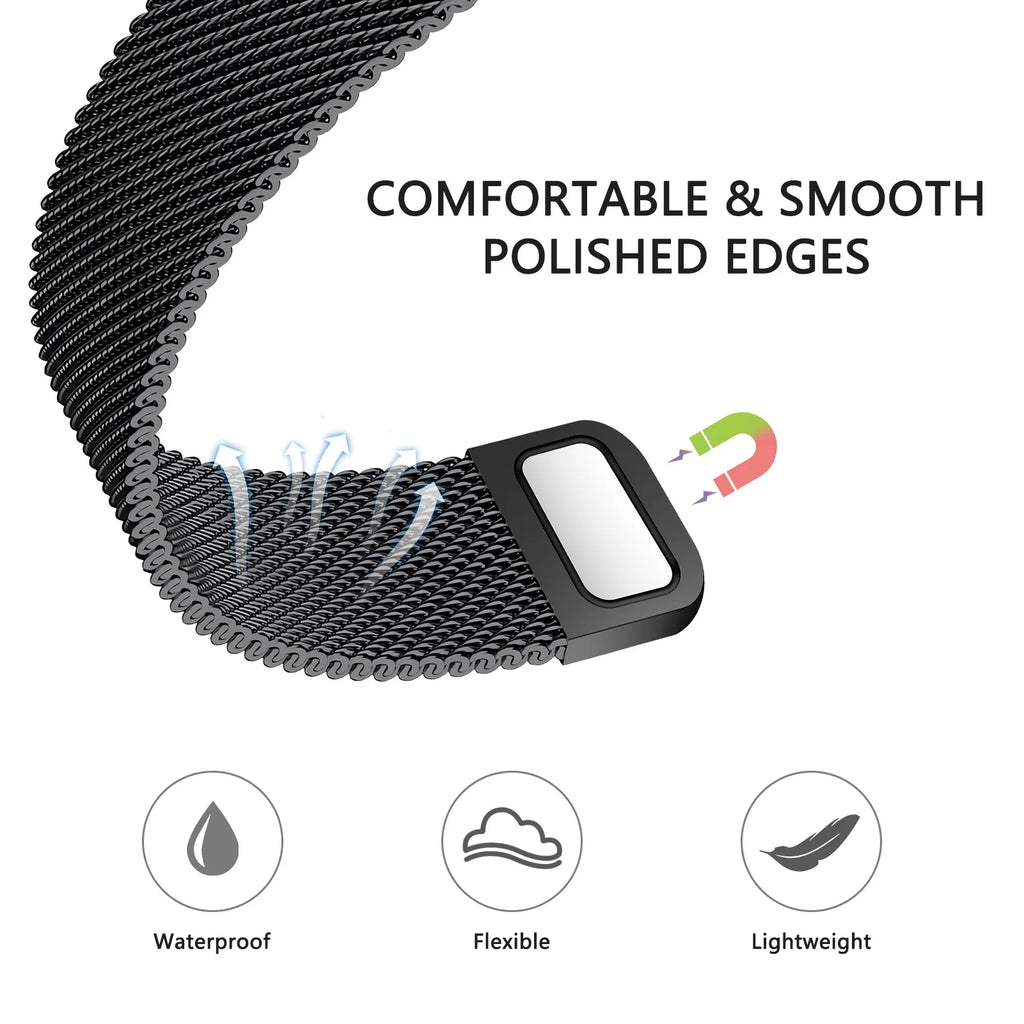 Magnetic Loop band For Apple Watch band 40mm 44mm 45mm 41mm 42mm 38mm Correa band Apple Watch Series 3 4 5 6 SE 7 8 9 Ultra 49mm